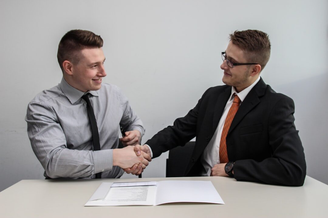 experienced interviewer in action